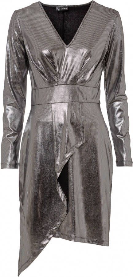 bonprix Glanzende jersey jurk