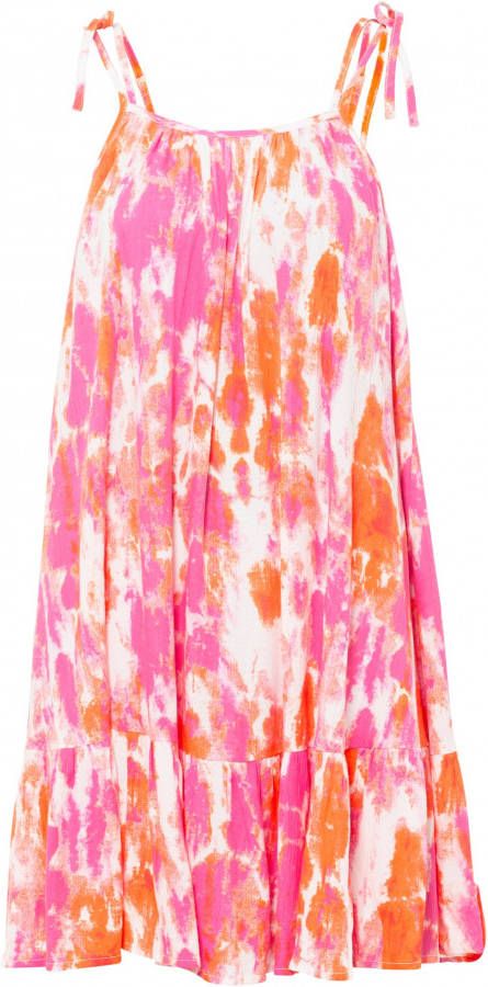 bonprix Jurk met batikprint van viscose