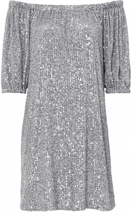 bonprix Jurk met pailletten