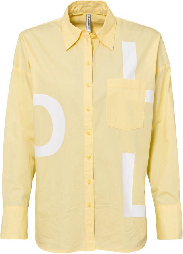 bonprix Lange blouse met letterprint