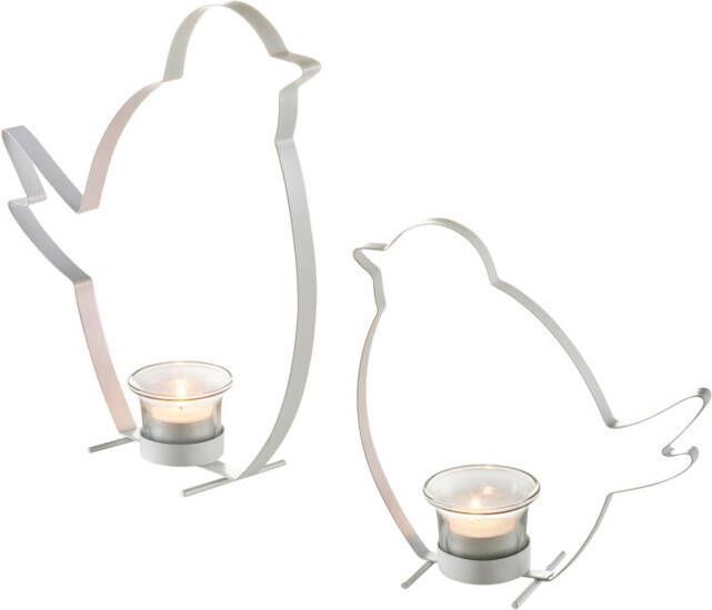 bonprix Theelichthouder vogel(2 dlg. set )