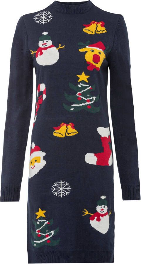 bonprix Gebreide kerstjurk