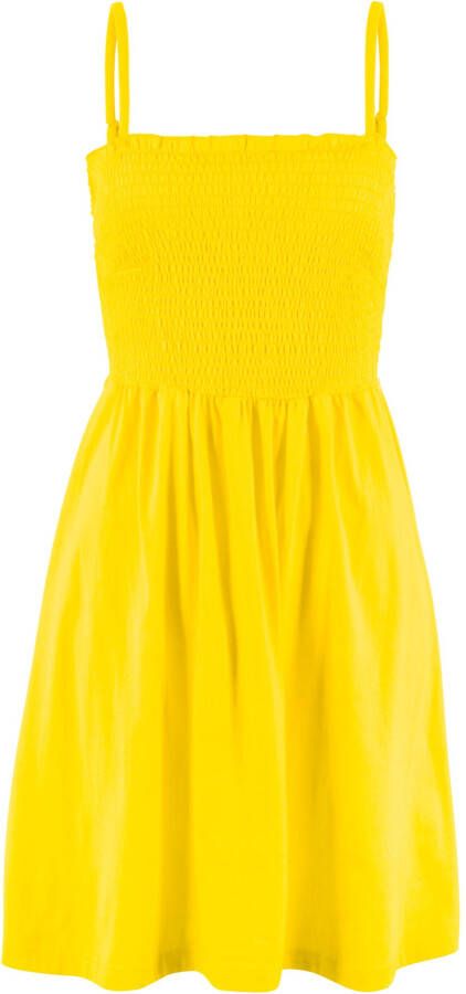 bpc bonprix collection Jersey jurk met verstelbare schouderbandjes, citroengeel