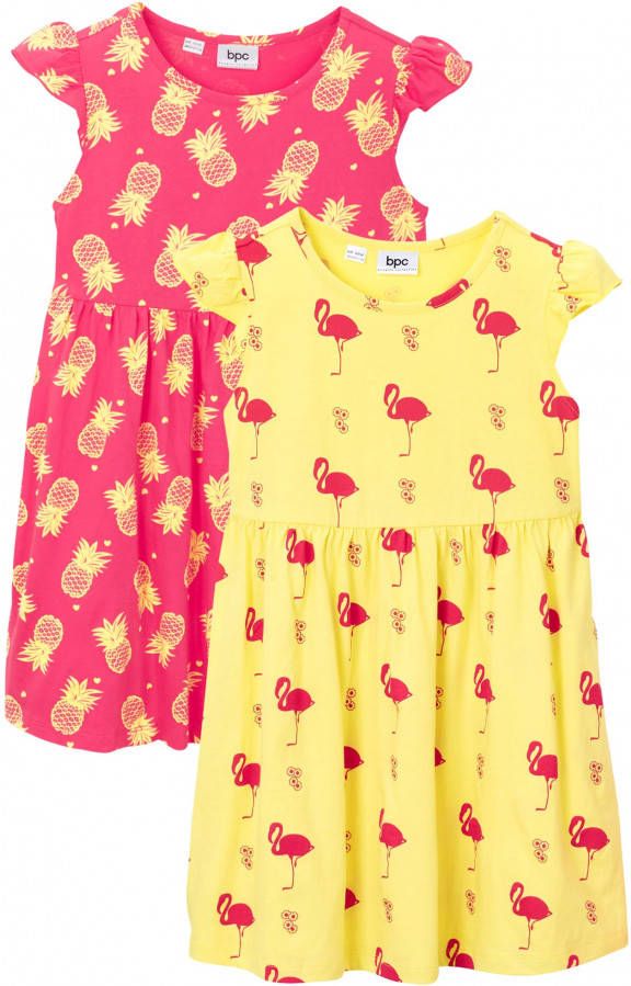 bonprix Meisjes zomerjurk(set van 2 )