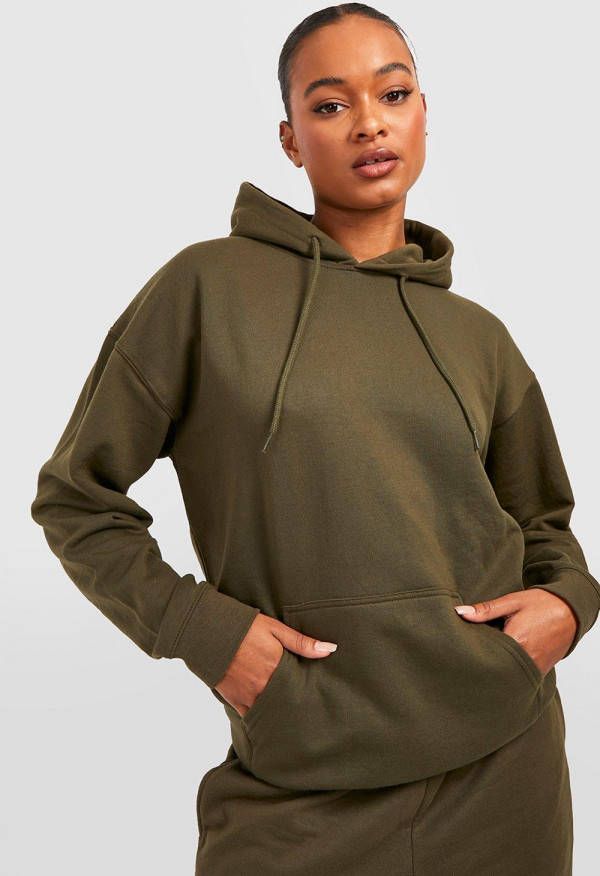 boohoo Tall Oversized Hoodie, Khaki