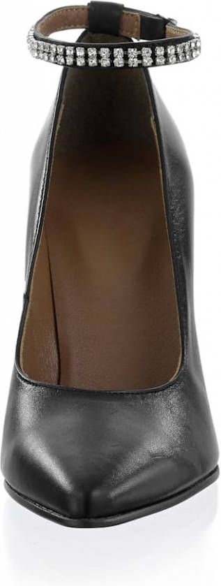 alba moda Pump met fonkelende strassteentjes Zwart