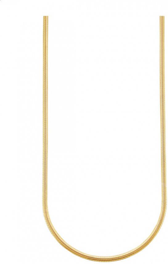 AMY VERMONT Collier van echt zilver Geelgoudkleur