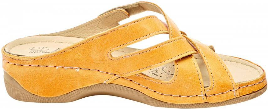 huisschoenen in geel van Dr. Feet