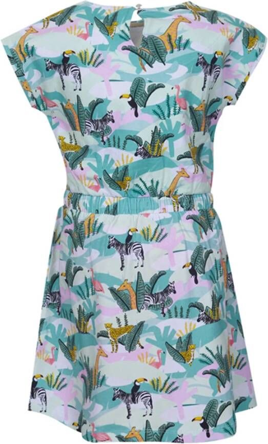 Someone jurk Botswana met all over print mintgroen/groen/geel