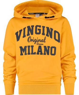 Vingino ! Jongens Trui Maat 104 Oranje Katoen/elasthan