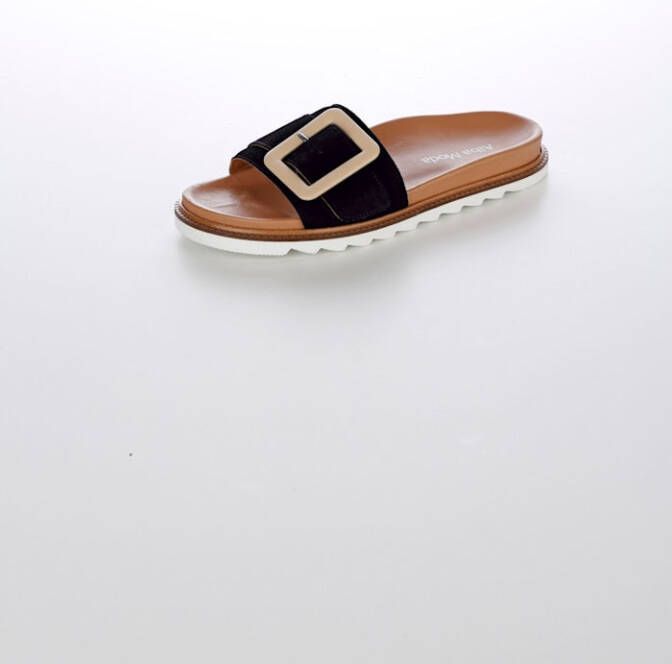 alba moda Muiltje Zwart/Beige
