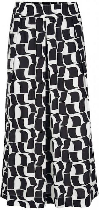 alba moda Rok met grafische print Zwart/Wit