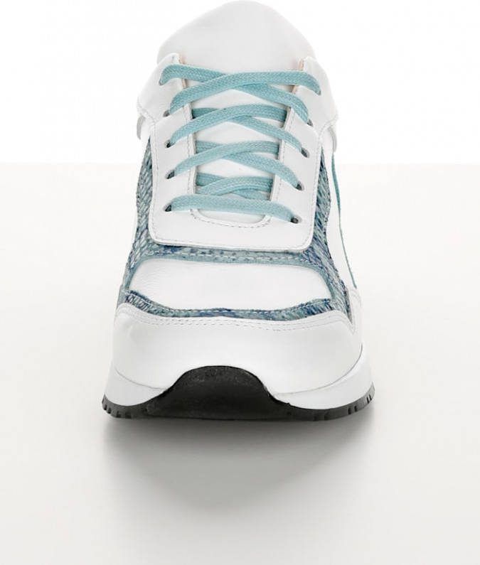alba moda Sneaker Wit/Turquoise