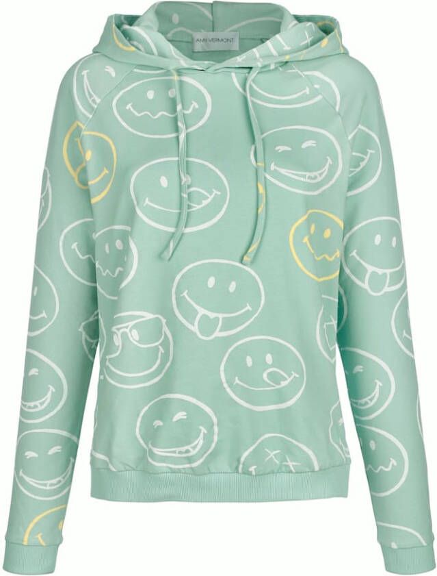 AMY VERMONT Sweatshirt Mint/Wit