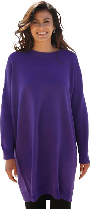 AMY VERMONT Trui in oversized model Paars