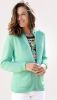 MONA Vest met stijlvol structuurpatroon Mint online kopen