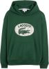 Lacoste Regular Fit Hooded Sweatshirt donkergroen, Effen online kopen