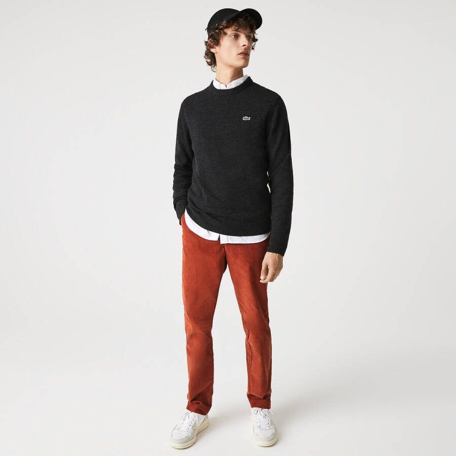 Lacoste Trui met ronde hals in wol