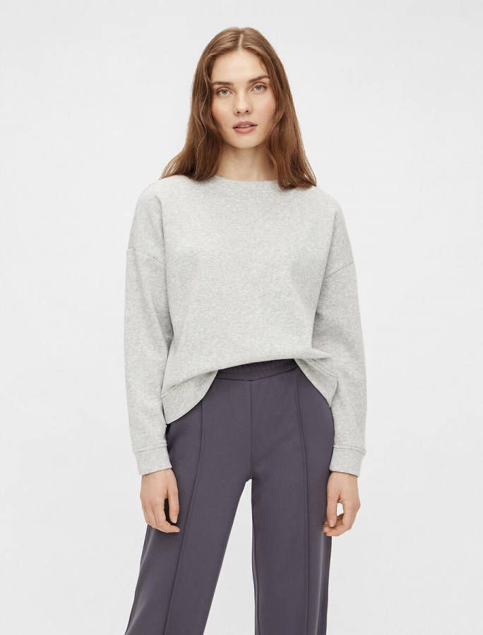 Pieces Sweater met ronde hals