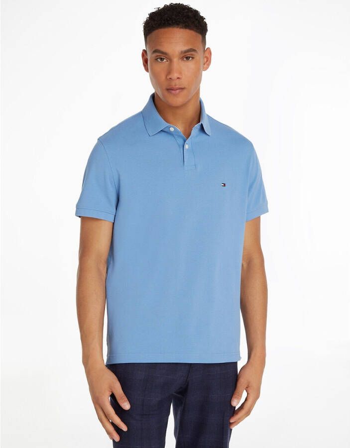 Tommy Hilfiger 1985 Regular Fit Polo shirt Korte mouw indigo