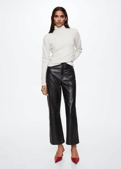 Mango Serrano fijngebreide pullover van wol