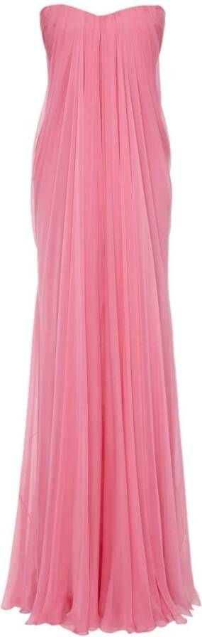 alexander mcqueen Dresses Pink , Roze, Dames