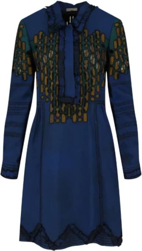 Bottega Veneta Vintage Vintage jurken Blauw Dames