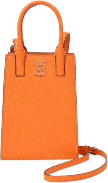 Burberry Handtassen Oranje Dames