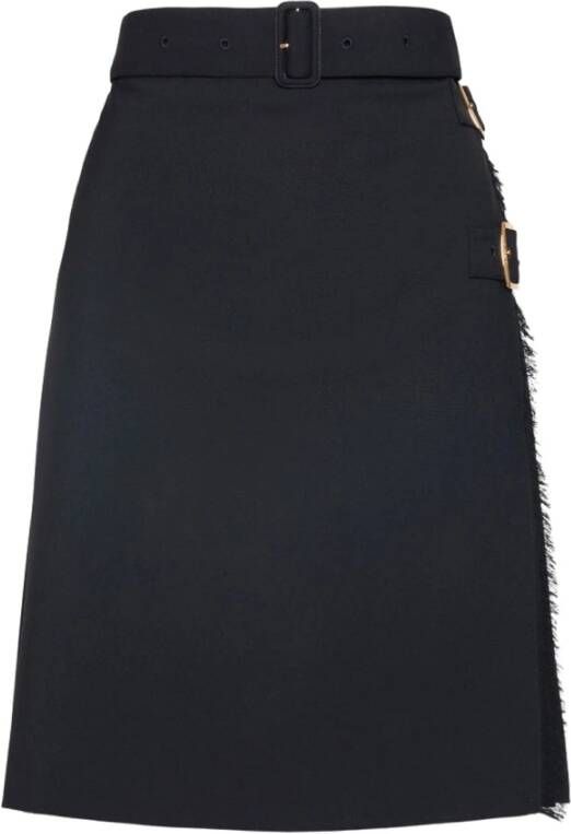 Burberry Midirokken Zwart Dames