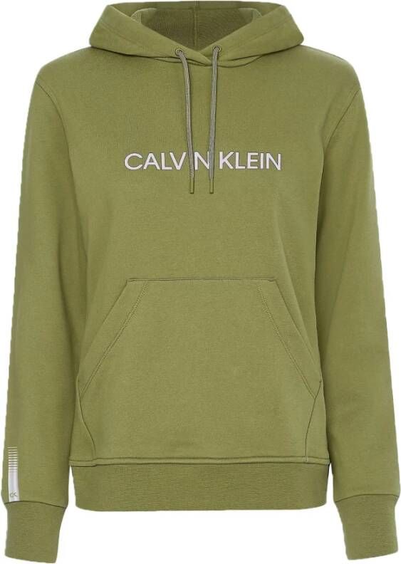 Calvin Klein Hoodies & Sweatvesten Groen Dames