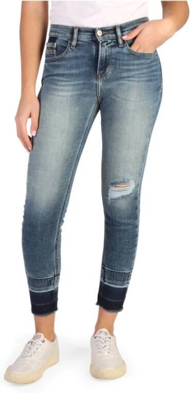 Calvin Klein J20J204669 spijkerbroek , Blauw, Dames