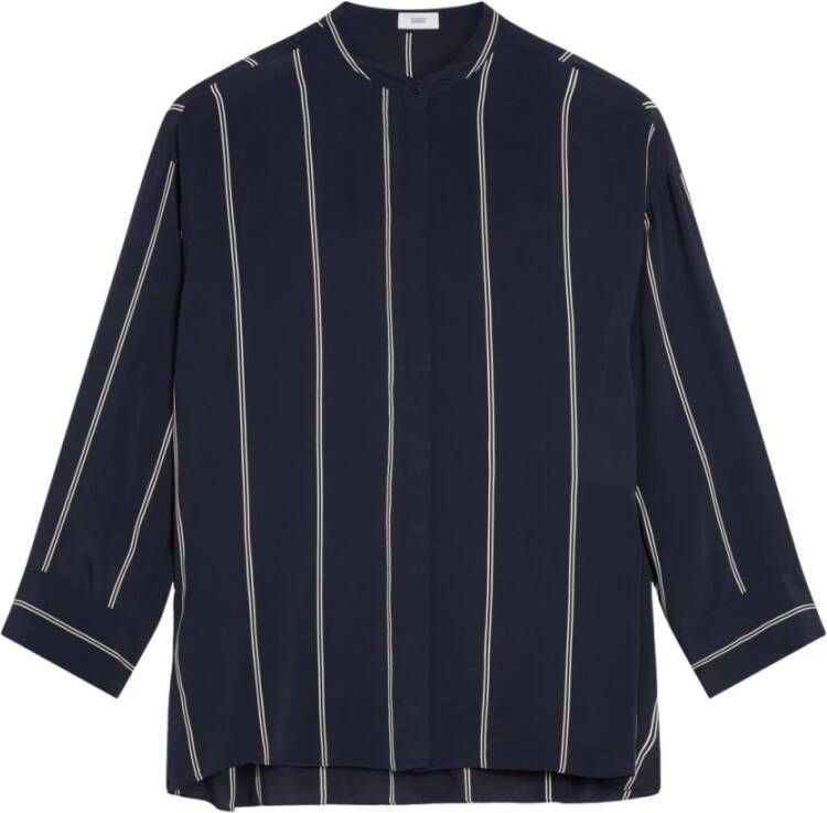 closed Longsleeve shirts Blauw Dames