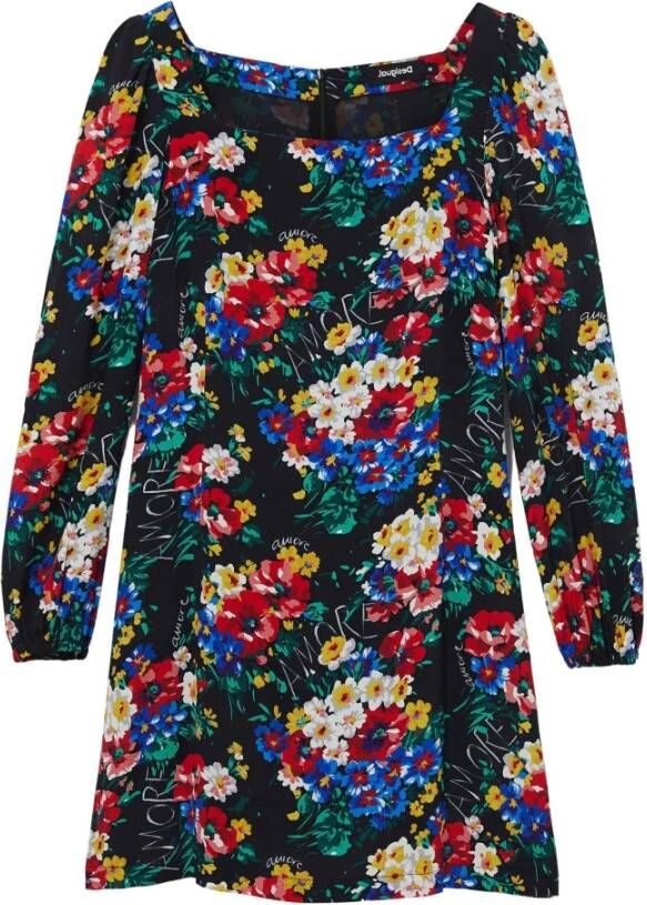 Desigual Casual kleedjes Zwart Dames