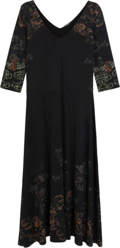 Desigual Casual kleedjes Zwart Dames