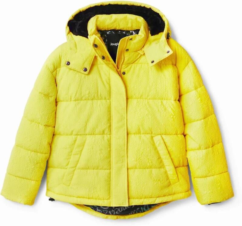 Desigual Winterjassen Geel Dames