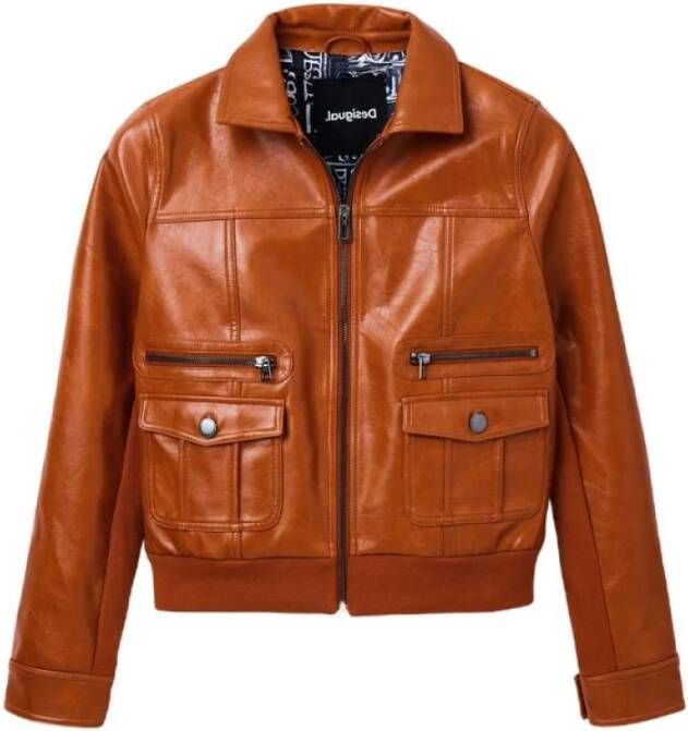 Desigual Zomerjassen Oranje Dames