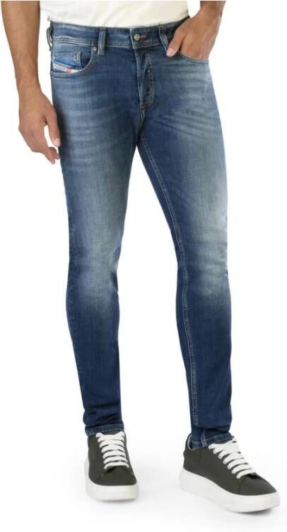 Diesel Jeans Sleenker X_L32_09A60 , Blauw, Heren