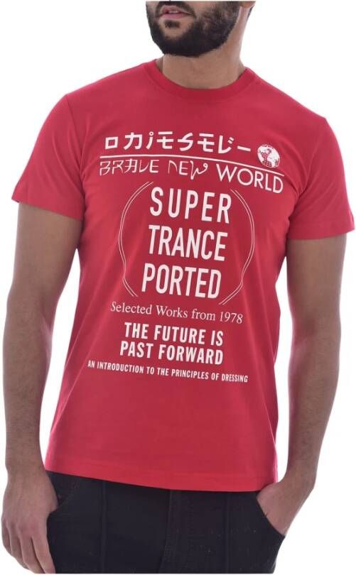 Diesel Shirts Rood Heren