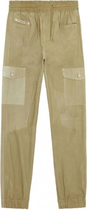 Diesel P Ursula cargo trousers , Groen, Dames