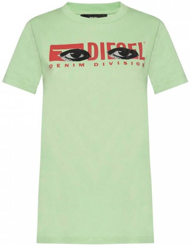 Diesel T shirts Groen Dames