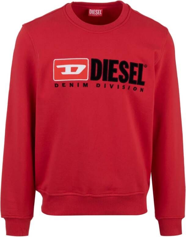 Diesel Truien & Vesten Rood Heren