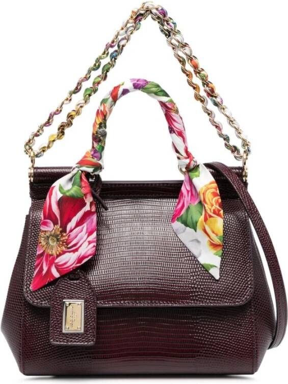 Dolce & Gabbana Handtassen Paars Dames