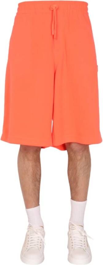 Dolce & Gabbana Korte Broeken Oranje Heren