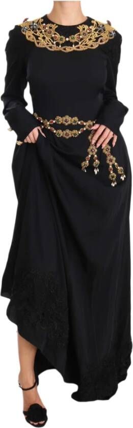 Dolce & Gabbana Maxi kleedjes Zwart Dames