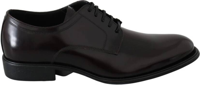 Dolce & Gabbana Gepolijste Sangria schoenen , Paars, Heren