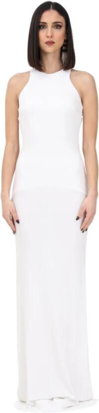 Elisabetta Franchi gelegenheid bruidsjurk , Beige, Dames