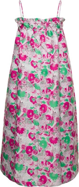 Ganni Casual kleedjes Roze Dames