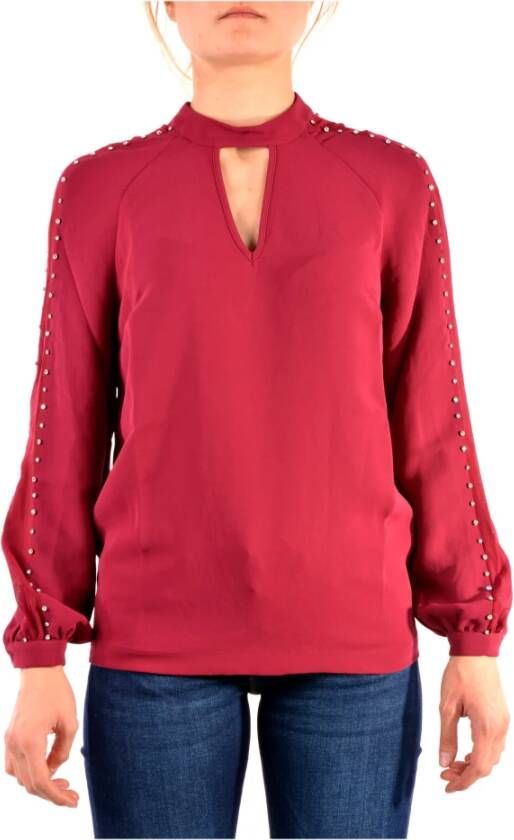 Guess Lange mouwen Blouses Rood Dames