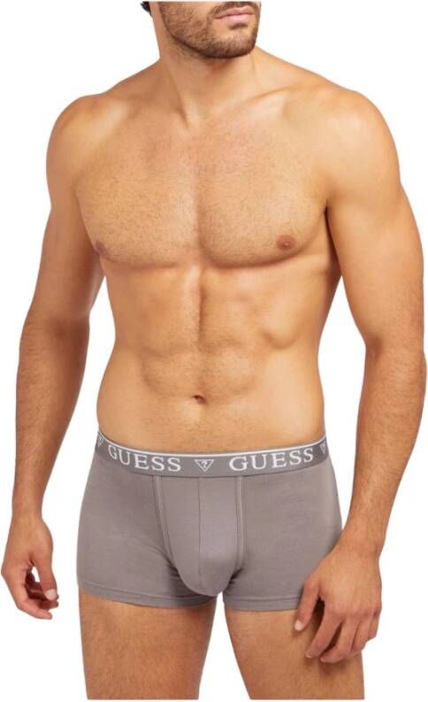 Guess Verpakking 5 Strakke Boxershorts Met Logoband