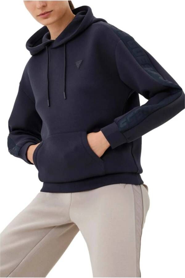 Guess Hoodies & Sweatvesten Blauw Dames